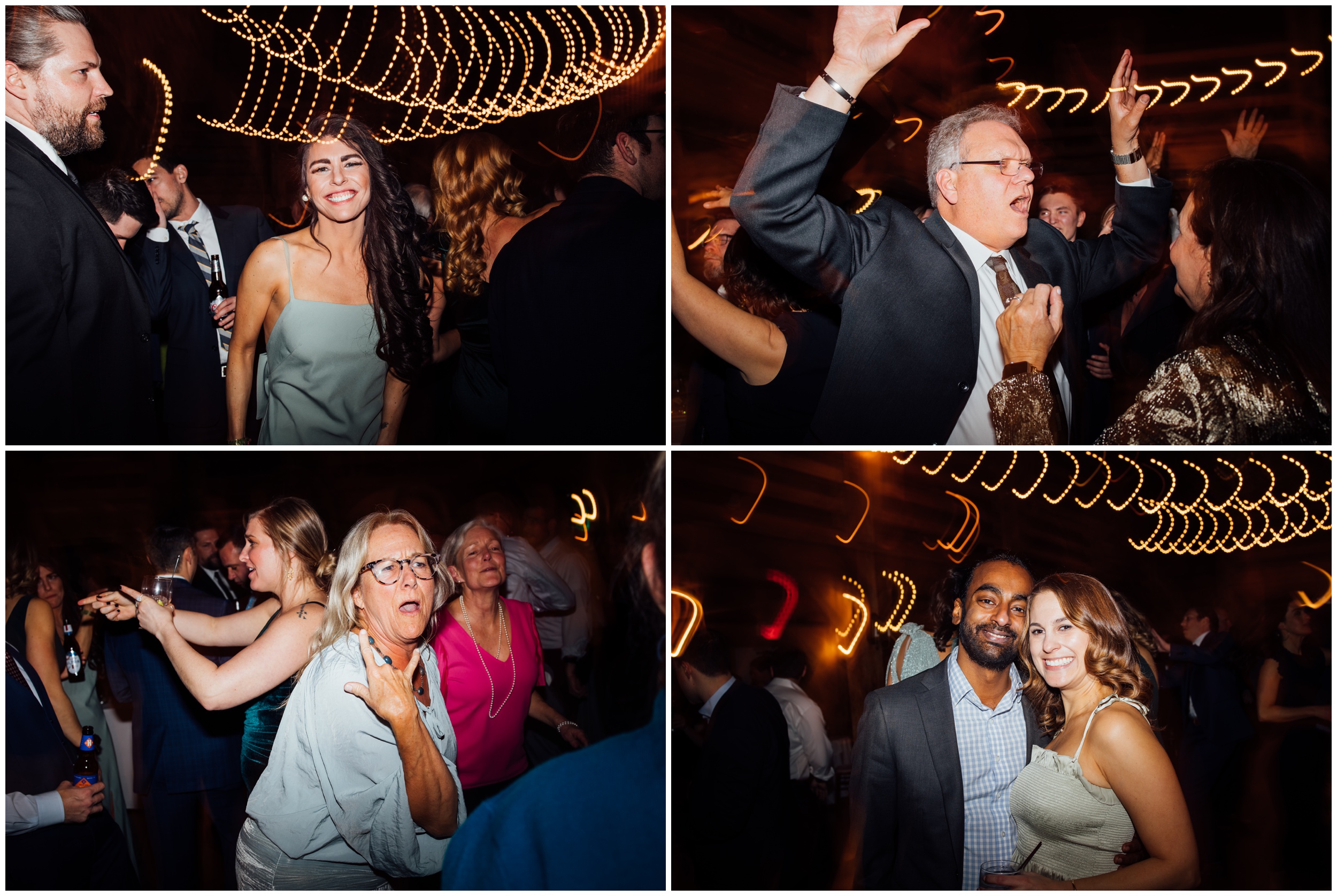 wedding guests dancing during reception at red lion inn cohasset ma